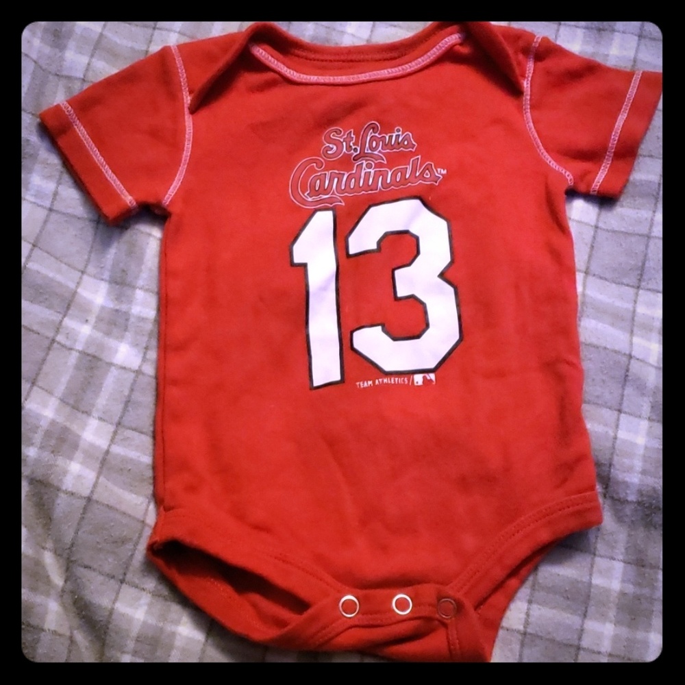 St. Louis cardinals onesie